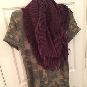 NWT Charlotte Russe Camo T-shirt Dress